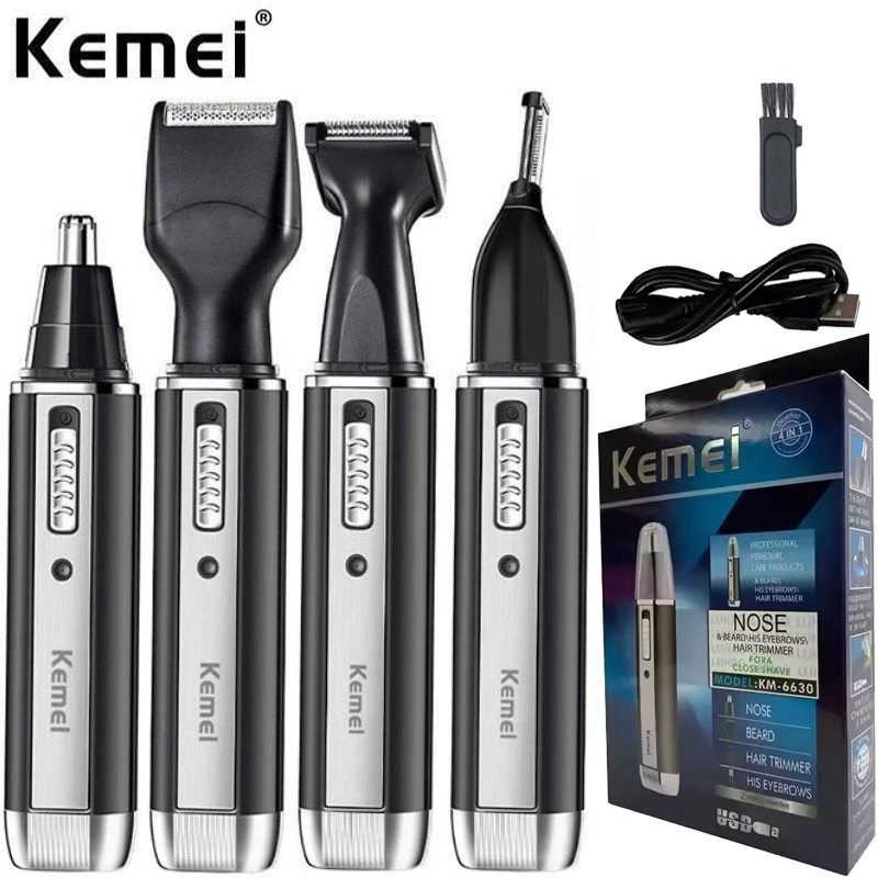 Men'S Grooming Set - Kemei-6630 코털 트리머 코 귀 청소기용