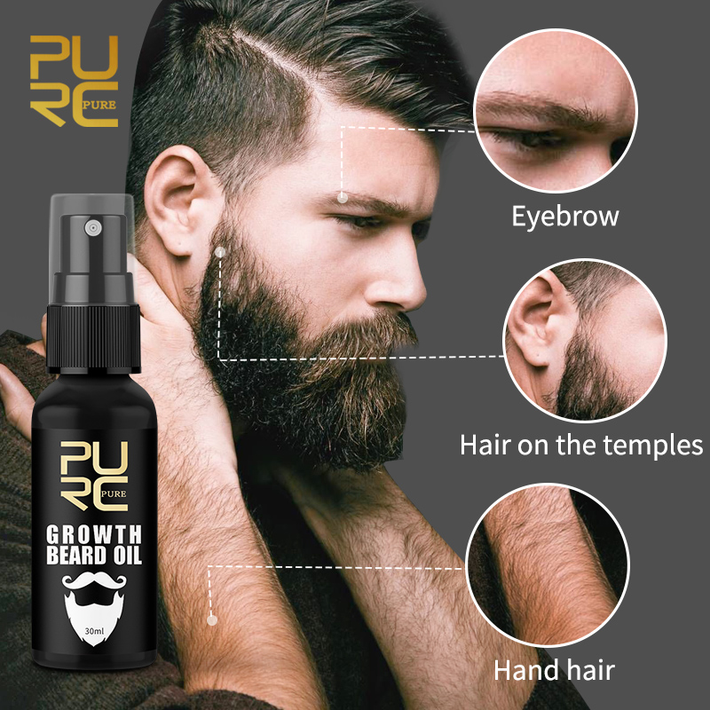 PURC 수염 성장 오일 남성용 모발 성장 제품 두꺼워 - Mens Grooming Treatment 리뷰 및 가격