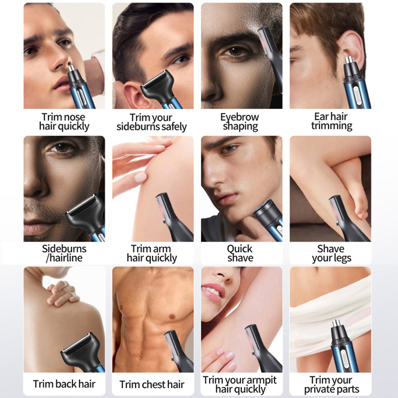 남성용 무통증 충전식 눈썹/귀/코털/수염 트리머 4 i - Men'S Grooming Haircut 리뷰 및 가격