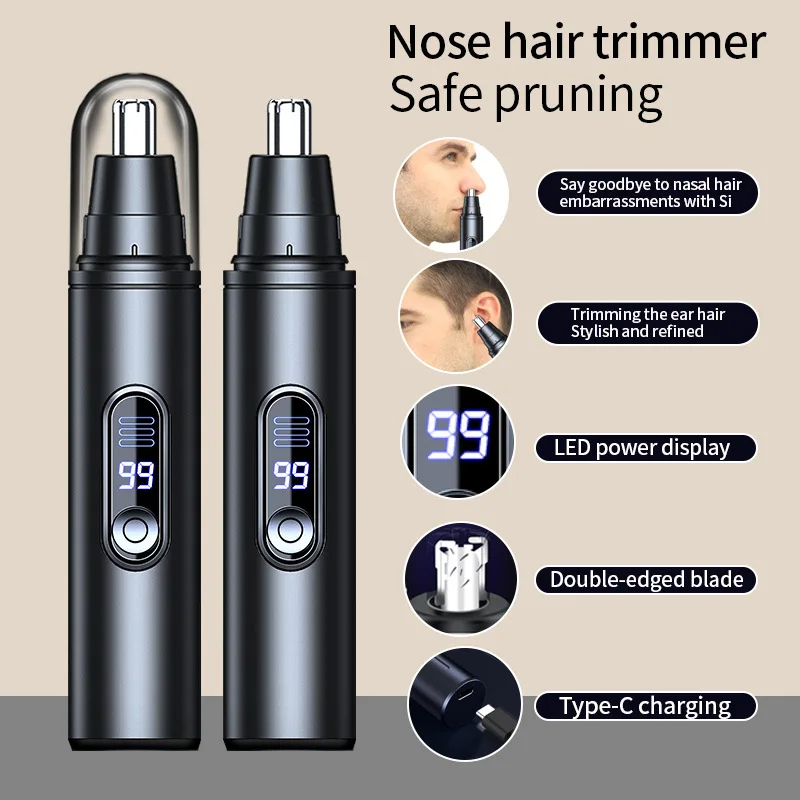 미니 포켓 코 머리 트리머 무통 클리퍼 코 귀 머리 눈 - Men'S Grooming Haircut 리뷰 및 가격