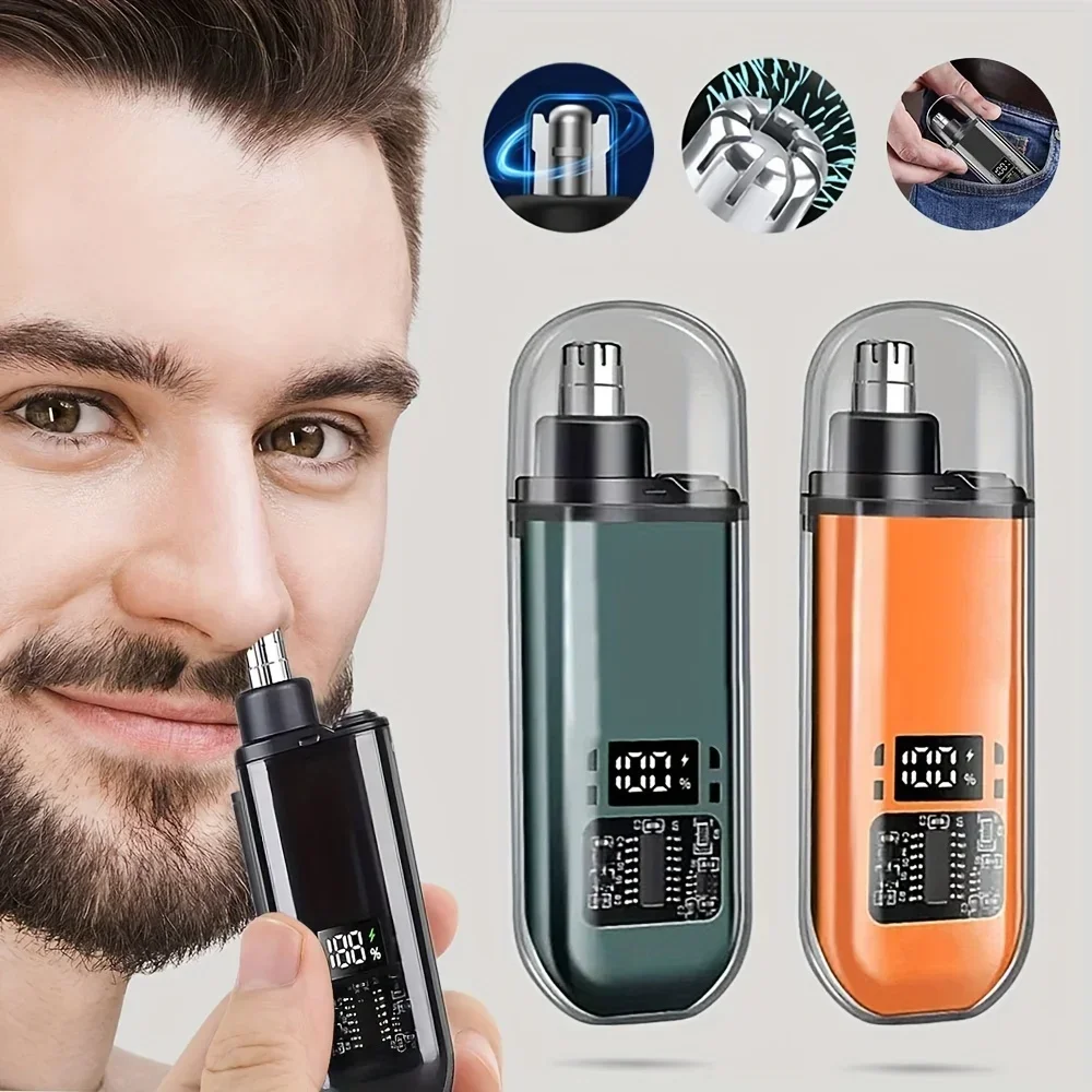 코 귀털 트리머 USB 충전식 남성용 전기 클리퍼 빠른 - Men'S Grooming Haircut 리뷰 및 가격