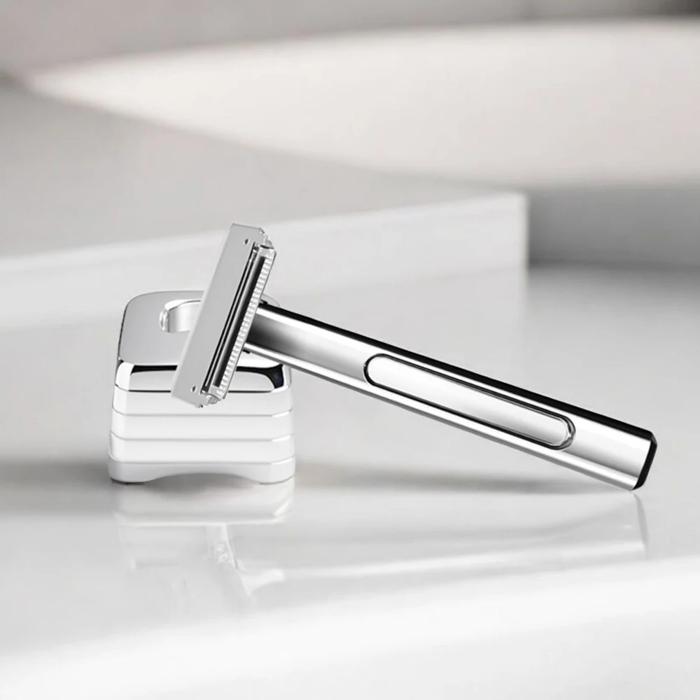 RZACLEA 크롬 도금 금속 소재의 양날 안전 면도기 - Mens Grooming Kit Gift Set 리뷰 및 가격