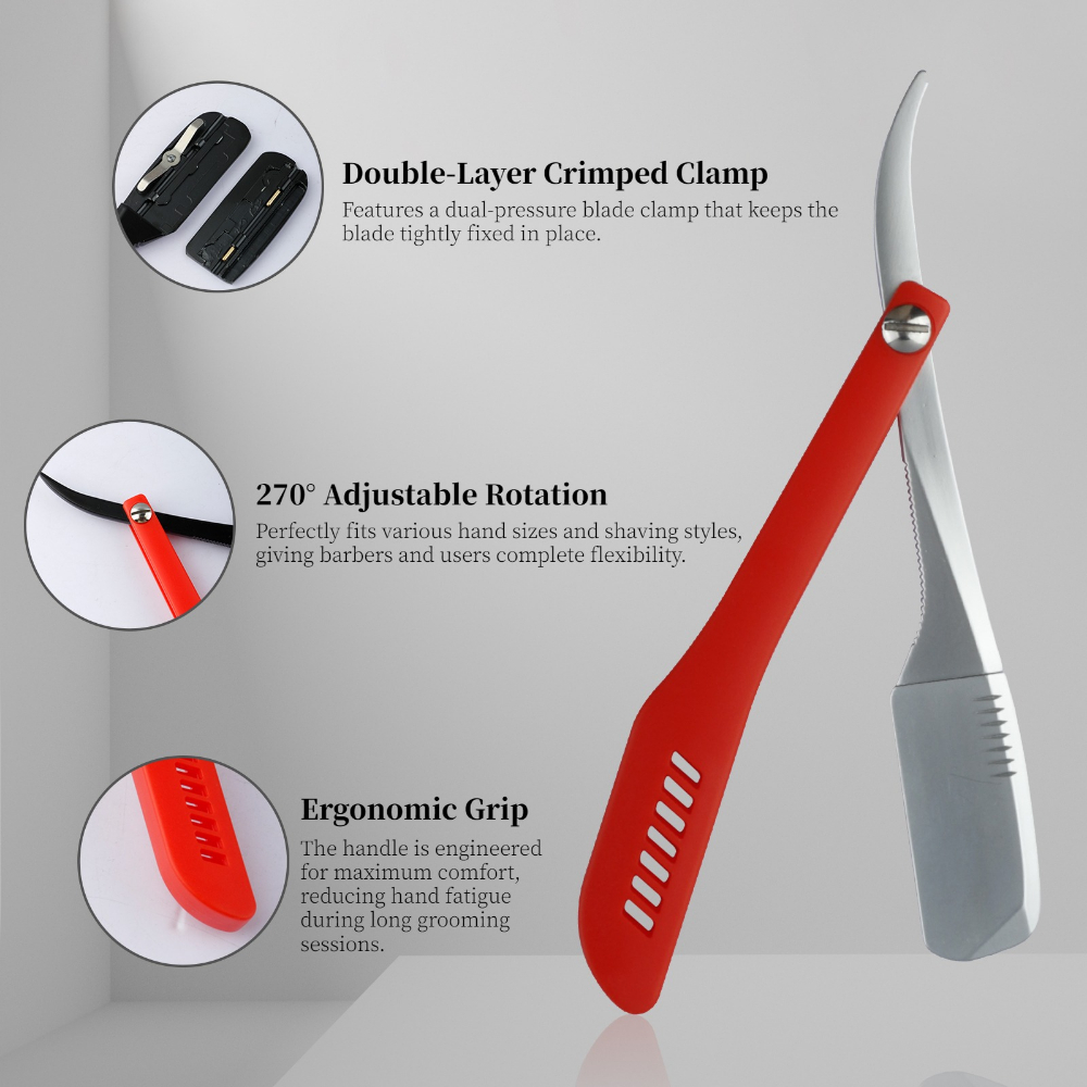 새로운 유형의 아연 합금 이발사 수동 접이식 면도기 전 - Men'S Grooming Haircut 리뷰 및 가격