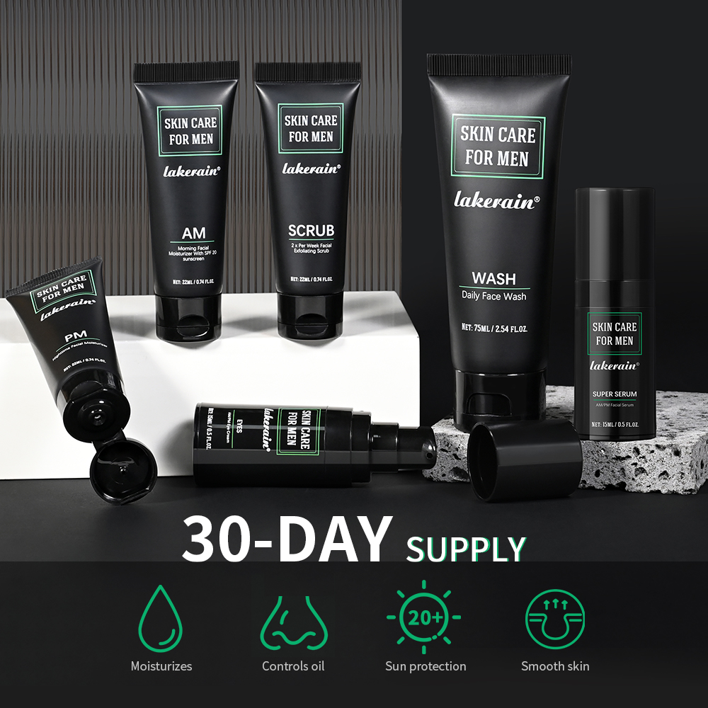 남성 스킨케어 키트 딥 클렌징 페이스 워시 오일 컨트롤 - Mens Grooming Treatment 리뷰 및 가격