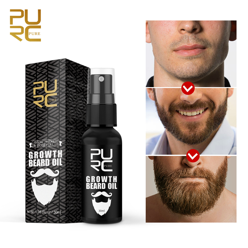 PURC 남성용 수염 성장 오일 영양 부드럽게 수염 정 - Mens Grooming Treatment 리뷰 및 가격