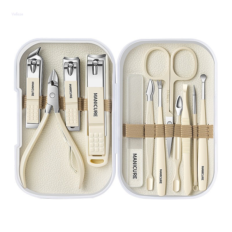 12종 완벽한 매니큐어 페디큐어 도구 세트 네일 클리퍼 - Mens Grooming Kit Gift Set 리뷰 및 가격