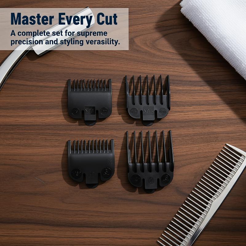 헤어 클리퍼 리미트 콤 세트 트리머 가이드 가드 스타일 - Men'S Grooming Haircut 리뷰 및 가격