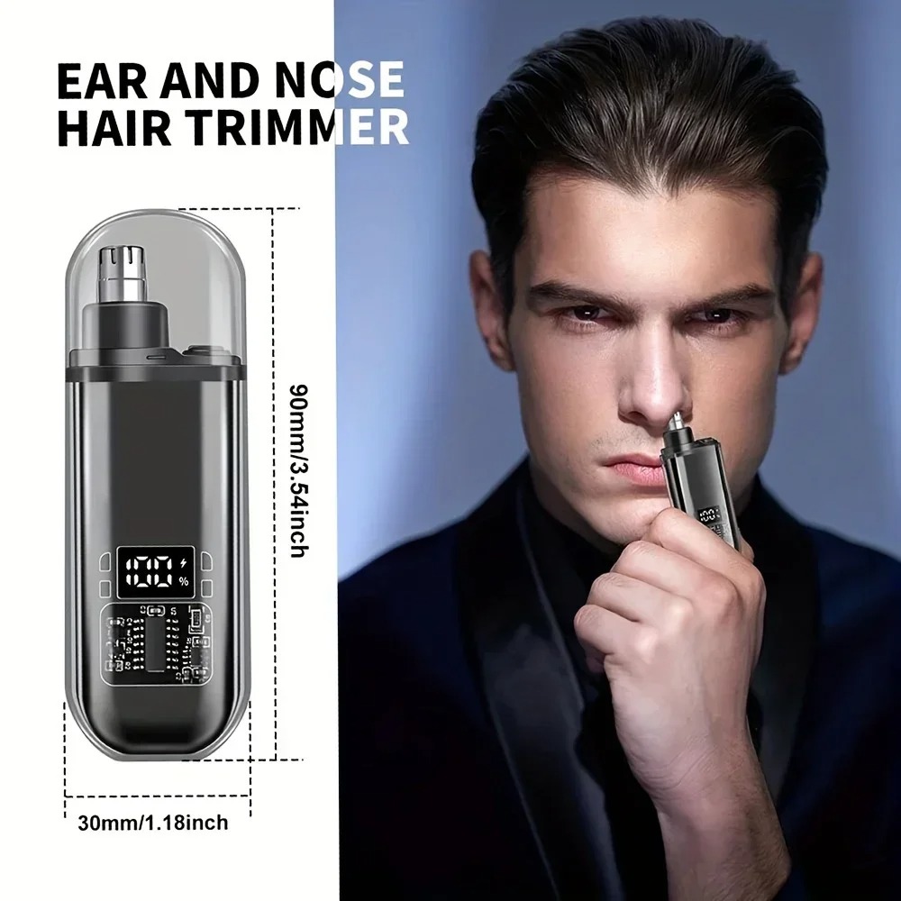 남성용 코 귀털 트리머 USB 고속 충전 휴대용 컴팩트 - Men'S Grooming Haircut 리뷰 및 가격